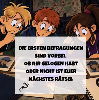 Level-Karte: Wahrheit oder Lüge bei den Befragungen
