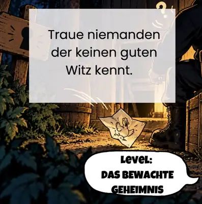 Level-Karte: Nur wer einen guten Witz kennt, kommt weiter